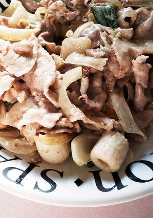 豚肉とちくわのマヨネーズ炒め-レシピのメイン写真
