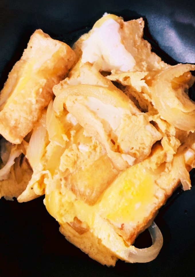 ♡厚揚げと玉ねぎの節約おかず♡-レシピのメイン写真