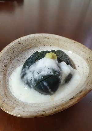 トロロ掛け茄子の煮物-レシピのメイン写真