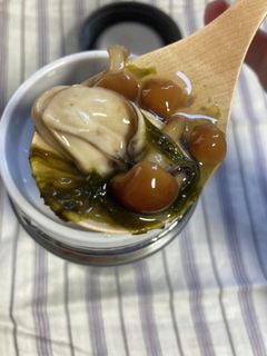 きのことあおさの牡蠣スープ-レシピのメイン写真