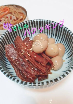 朴さんの牛肉のチャンジョリム(佃煮)-レシピのメイン写真