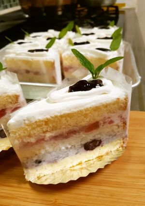 ベリーベリー♡ムース風ケーキ-レシピのメイン写真