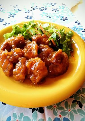 塩分控えめ☆オレンジチキン-レシピのメイン写真