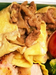 お弁当に!余った焼きそばで簡単オムそば!-レシピのメイン写真