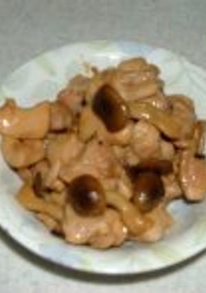 鶏肉としめじの照り焼き-レシピのメイン写真