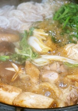 大和肉鶏のすき焼き-レシピのメイン写真