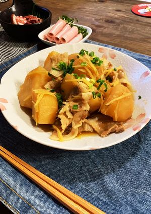 しょうがたっぷり肉じゃが-レシピのメイン写真