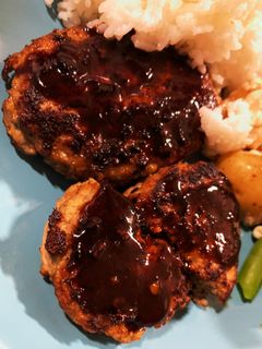 ハンバーグ(記録用)-レシピのメイン写真