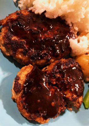 ハンバーグ(記録用)-レシピのメイン写真
