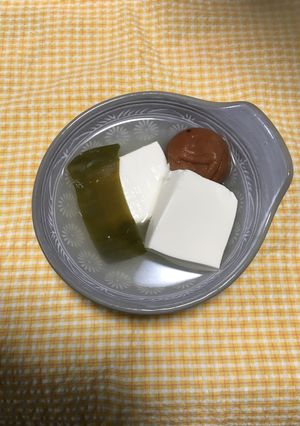 梅昆布湯豆腐-レシピのメイン写真