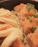 こってり＆さっぱりのコロッケ２食丼
