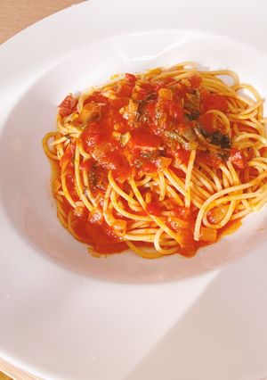 なおみんのおいしいトマトパスタ-レシピのメイン写真