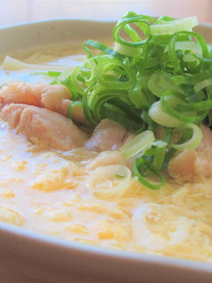 とろ~り!鶏もも肉入り かきたま汁うどん-レシピのメイン写真