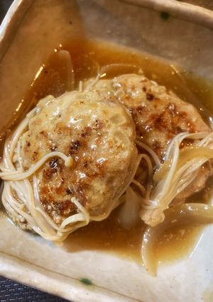 和風煮込みハンバーグ☾-レシピのメイン写真
