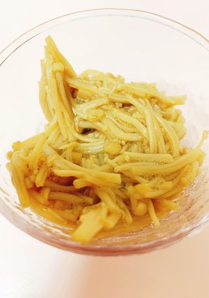 レンジで簡単！えのきなめたけ-レシピのメイン写真