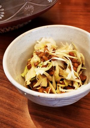 こんな簡単?!激ウマキャベツ納豆☆-レシピのメイン写真