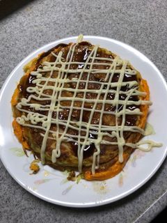 粉なしチョー低糖質お好み焼き-レシピのメイン写真