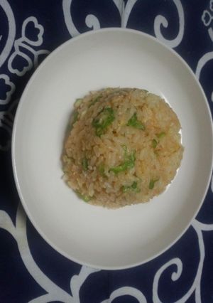 【超簡単】オクラキムチ炒飯-レシピのメイン写真