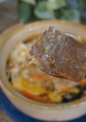 寒い日はカルビクッパ雑炊-レシピのメイン写真