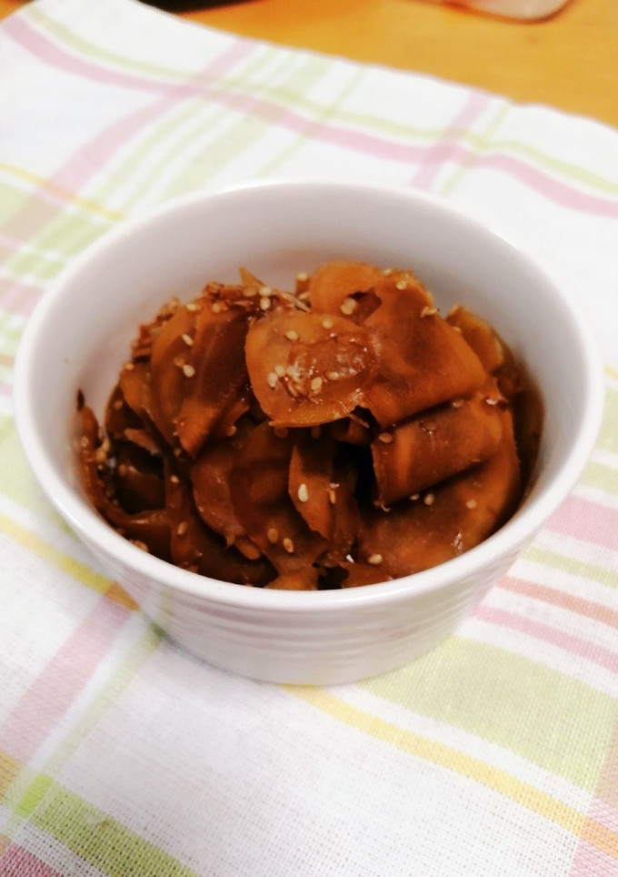 簡単！新生姜の佃煮-レシピのメイン写真