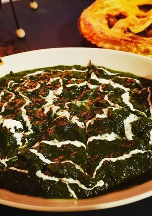 ハロウィンパーティーの蜘蛛の巣カレー-レシピのメイン写真