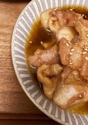鶏醤油バター-レシピのメイン写真