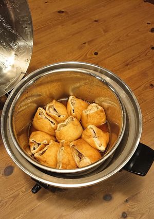 電鍋で簡単！鶏肉の揚げ詰め-レシピのメイン写真
