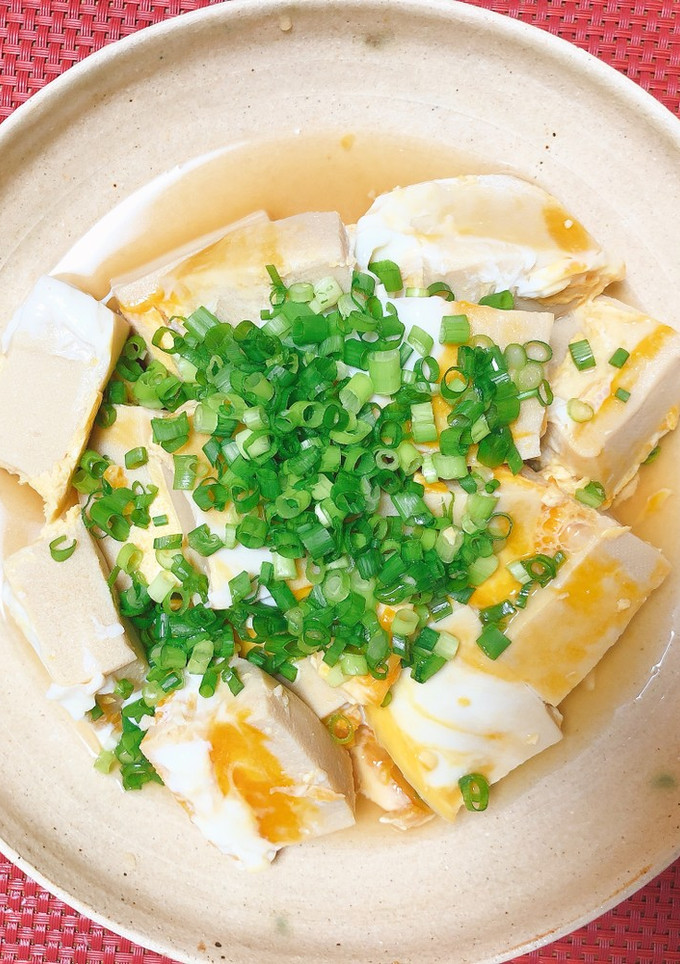 だし汁たっぷり♪柔らか高野豆腐の卵とじ-レシピのメイン写真