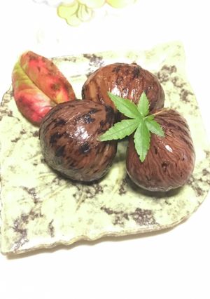 簡単美味しい美容食生栗からの渋皮煮渋皮栗-レシピのメイン写真