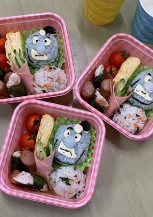 アラジン キャラ弁-レシピのメイン写真