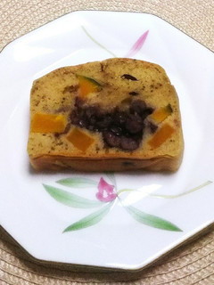 南瓜と小豆の抹茶パウンドケーキ-レシピのメイン写真