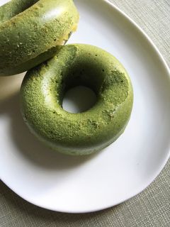 豆乳抹茶焼きドーナツ-レシピのメイン写真