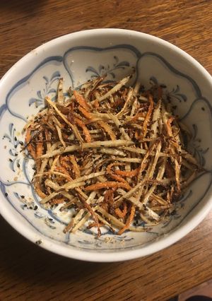 ２種類のゴマの塩キンピラ-レシピのメイン写真