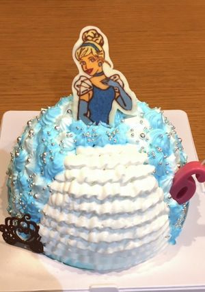 シンデレラ★ドールケーキ★キャラケーキ-レシピのメイン写真