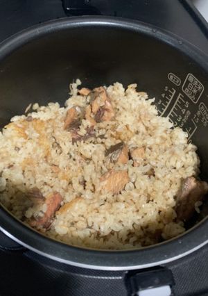 サバ缶で!!炊き込みご飯☆-レシピのメイン写真