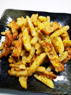 じゃがいもと野菜天のホクホク炒め♪-レシピのメイン写真