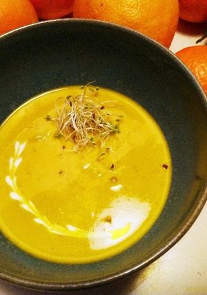 素材の味を満喫カボチャポタージュ-レシピのメイン写真