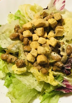 市販サラダ●納豆ドレッシング-レシピのメイン写真