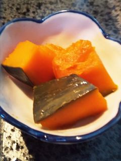 ほくほく甘い!かぼちゃの煮物(黄金比)-レシピのメイン写真