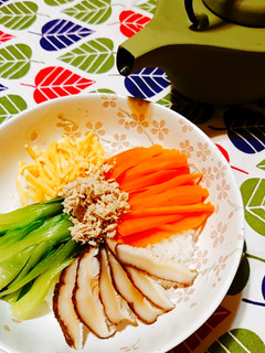 ぶり焼きほぐしの鶏飯風-レシピのメイン写真