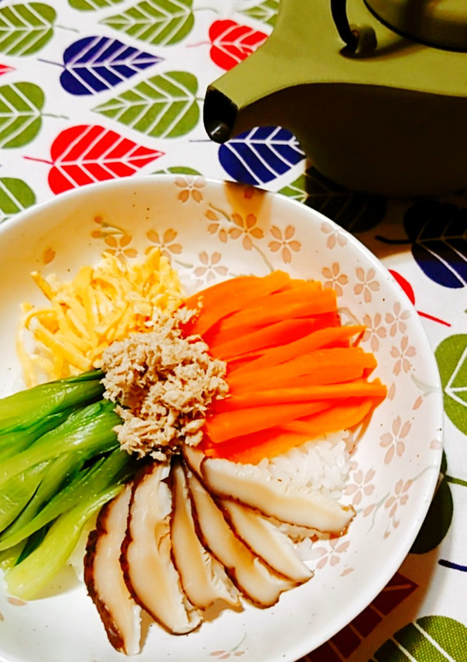 ぶり焼きほぐしの鶏飯風-レシピのメイン写真