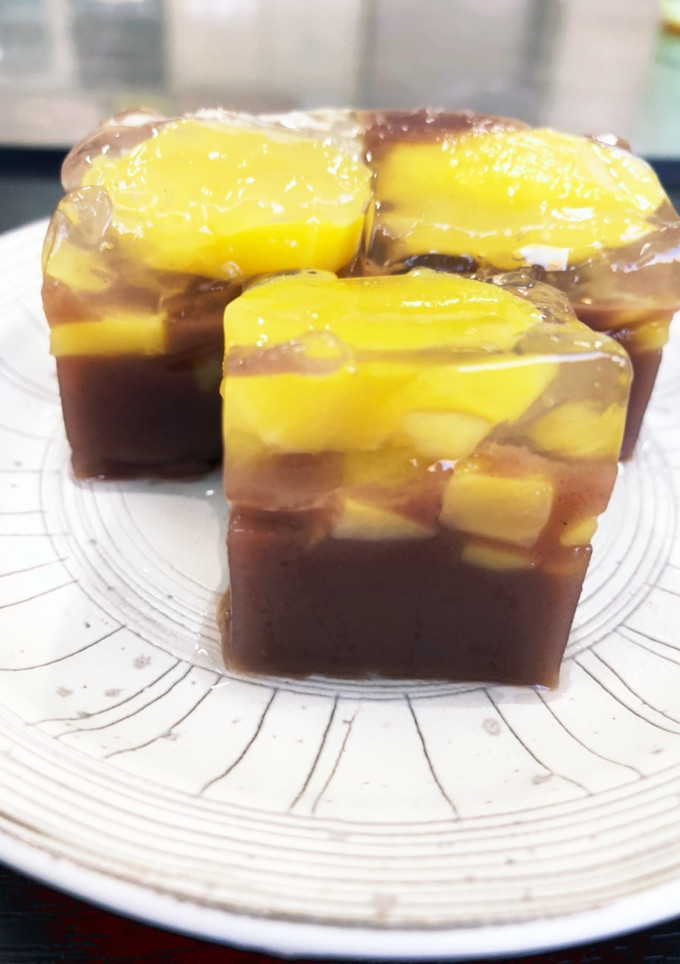 栗だ！羊羹だ！混ぜて固めるだけの秋の味覚-レシピのメイン写真