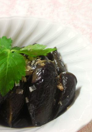 なすの煮物 （油も砂糖も使わない♪）-レシピのメイン写真
