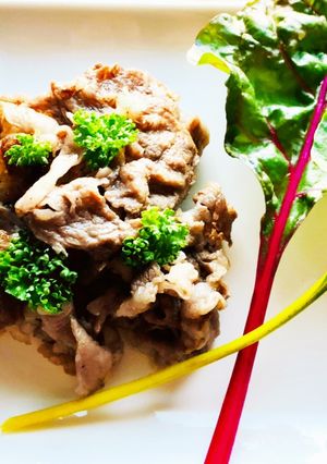 牛肉のスニック(酢肉)炒め♪-レシピのメイン写真