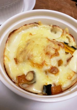 簡単！かぼちゃグラタン-レシピのメイン写真