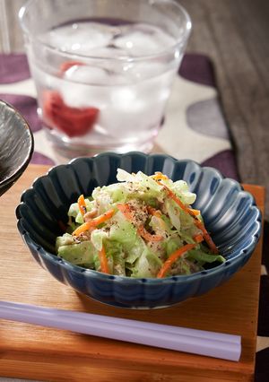 キャベツのツナマヨのしそ風味和え-レシピのメイン写真