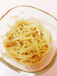 レンジで!やみつきもやしナムル-レシピのメイン写真