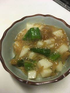 オクラと長芋のなめたけ和え-レシピのメイン写真