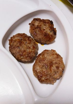 1歳児娘の好きな豆腐ハンバーグ♪大人にも-レシピのメイン写真