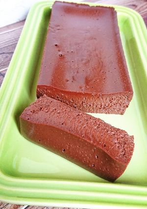 豆腐で驚きのなめらかテリーヌショコラ-レシピのメイン写真
